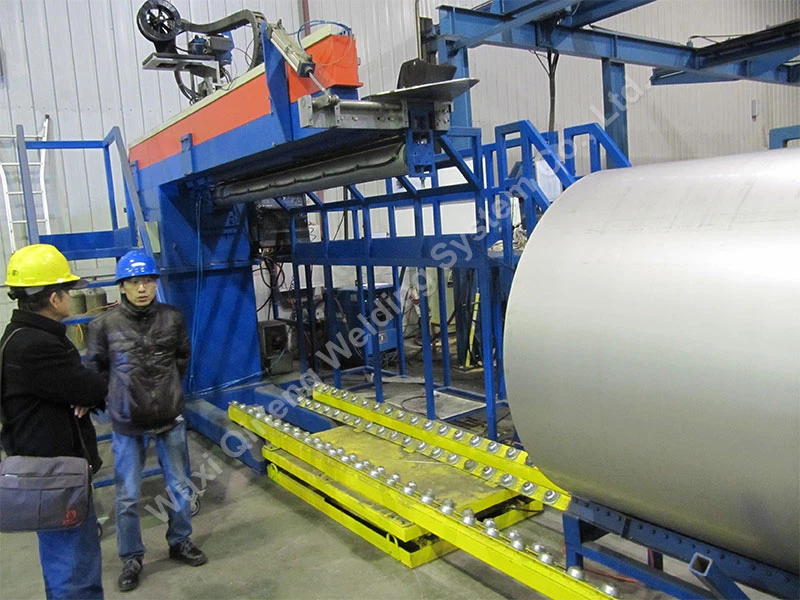 Kryogeeninen nestesylinteri automaattinen Tig-hitsauskone